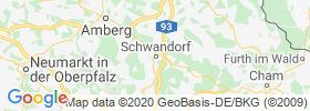 Schwandorf In Bayern map